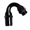 2615012-RAD Hose End [Race-Rite, -12 AN Hose to 1 1/16 in.-12 Male, 150 Degree, Black] - image 1