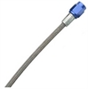 -2 Brake Line Set -3 Blue Aluminum Nuts - image 1