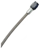 -2 BRAKE LINE w/ -3 BLACK ALUM. NUTS 40 - image 1