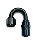 3118012 AN Fitting [Sport-Crimp, -12 AN Hose to -12 AN Female Threads, 180 Degree, Black] - image 2