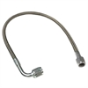 410-1-2-16 Series 6000 P.T.F.E.-Lined Hose -4 Straight x -4 90 Degrees