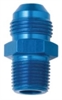 481607 Adapter Fitting [-8 AN Male to 1/4 in. NPT Male, Straight, Blue] - image 1