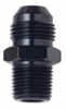 481616-BL Adapter Fitting [-16 AN Male to 1 in. NPT Male, Straight, Black] - image 1