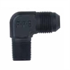 482212-BL Adapter Fitting [-12 AN Male to 3/4 in. NPT Male, 90 Degree, Black] - image 1