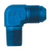 482288 Aluminum 90-Degree Adapter -8 x 1/2 in. NPT Blue - image 1