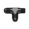 482603-BL Adapter Fitting [-3 AN Male to 1/8 in. NPT Male to -3 AN Male, Black] - image 1