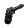 484001-BL Hose Barb to Pipe Thread Adapter [1/4 in. Hose Barb x 1/8 in. MPT, 4 in., Aluminum, Black] - image 1