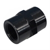 491004-BL Union Fitting [1/2 in. NPT Female to 1/2 in. NPT Female, Straight, Black] - image 1