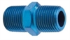 491101 Union Fitting [1/8 in. NPT Male to 1/8 in. NPT Male, Straight, Blue] - image 1