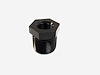 491210-BL Adapter Fitting [1 in. NPT Male to 3/4 in. NPT Female, Straight, Black] - image 1