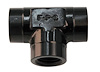 491704-BL Shirt [1/2 in. NPT Female Threads to 1/2 in. NPT Female Threads to 1/2 in. NPT Female Threads, Black] - image 1