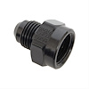 491942-BL Adapter Fitting [-6 AN Male to 5/8 in.-18 Inverted Flare Female Inverted Flare, Straight, Black] - image 1