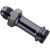 491976-BL Carburetor Adapter Fitting -8 AN x 7/8-20 Male [Black] - image 1