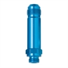 491978 Carburetor Fitting [-8 AN Male Threads to 9/16 in.-24 Male Threads, Blue] - image 1