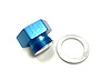 491981 Plug Fitting [9/16 in.-24, Blue] - image 1