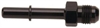 491985-BL Fuel Injection Adapter Fitting -6 AN x .550 in. Shank, Foxbody Ford - image 1