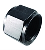 -6 CAP WITH 1/8 FPT BLACK - image 1