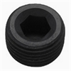 1/2 Male Hex Pipe Plug [Black]