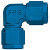 496312 Aluminum AN Female - Female 90-Degree Coupler - 963 -12AN x 90-Degree - image 1