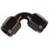 496317-BL Aluminum AN Female - Female 90-Degree Tube Style Adapter - 963 -6AN x 90-Degree - image 1