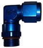 -8 FEMALE NUT X 9/16-18 6 O-RING 90 DEG SWIVEL - image 1