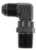 -8 X 3/8 MPT 90 DEGREE SWIVEL BLACK - image 1