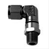 -4 FEMALE SWIVEL TO 1/4 MPT - 90 BLACK - image 1