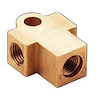 599913 Bolt Down Tee Adapter Fitting [3/8 in.-24 x 3/8 in.-24 x 3/8 in.-24]