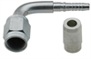 -4 X 90 BENT TUBE CRIMP FIT W/ PIN / COL-20PCS - image 1