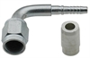 -6 X 90 DEG BENT TUBE CRIMP W/PIN / COLLAR-20PCS - image 1