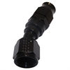 683010-BL AN Fitting [Real Street Reusable PTFE, -10 AN Hose to -10 AN Female Threads, 30 Degree, Black] - image 1