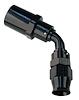 686006B-6QD Hose End [Real Street EFI, -6 AN Hose to 3/8 in. Quick-disconnect, 60 Degree, Black] - image 1
