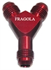 Y-Fitting 4AN Male All RED - image 1