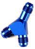 900607 Billet Flare to Flare Y-Fitting 6AN Inlet x 4AN Male Outlets - image 1