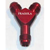 Billet Flare to Flare Y-Fitting 10AN Male Inlet x 8AN Male Outlets - image 1