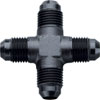 -6 AN x 9/16-18 Male Cross Adapter [Black] - image 1