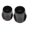 -6 SOCKET PUSH LITE HOSE/PRO FLOW END - BLACK - image 1