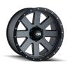 134 134 MATTE GUNMETAL/BLACK BEADLOCK 20X10 5-150 -19mm 110mm - image 1