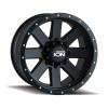 134 134 MATTE BLACK/BLACK BEADLOCK 20X10 8-165.1 -19mm 130.8mm