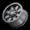 141-7981B18 141-Series Wheel [Size: 17"x9"] Satin Black Finish - image 3