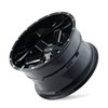 141-8981M18 141-Series Wheel [Size: 18"x9"] Gloss Black Milled Finish - image 3