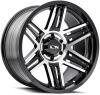 147-2170BM19 ION 147-Series Wheel, Size: 20" x 10", Bolt Pattern: 8 x 170 mm [Finish: Black/Machined] - image 1
