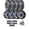 Wheel and Tire Kit for 1987-2006 Jeep Wrangler/1984-2001 Jeep Cherokee - image 1