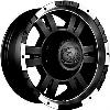 182 Series Black Matte Wheel Size: 17" x 8" - image 1