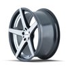 TOUREN TR20 MATTE BLACK/MACHINED FACE/MACHINED UNDERCUT 18X8 5-120 20mm 74.1mm - image 3