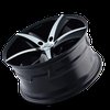 TOUREN 3272 GLOSS BLACK/MACHINED FACE 18x8 5-112 35mm 66.56mm - image 4