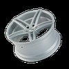 TR73 3273 GLOSS SILVER/MILLED SPOKES 20X10 5-114.3 40mm 72.62mm - image 3