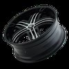 ENTICE 368 GLOSS BLACK/MACHINED FACE 20X8.5 5-112/5-120 35mm 74.10mm - image 3