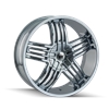 ENTICE 368 CHROME 20X8.5 5-110/5-115 35mm 72.62mm - image 1
