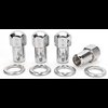 Closed Long Duplex Mag Lug Nuts Thread: 1/2" - image 3